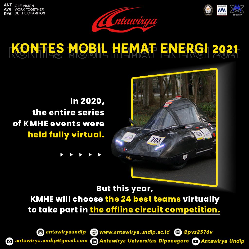 Kmhe 2021 Antawirya Eco Car Team Diponegoro University